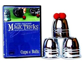 Amazing Easy To Learn Magic Tricks- Cups & Balls Combo